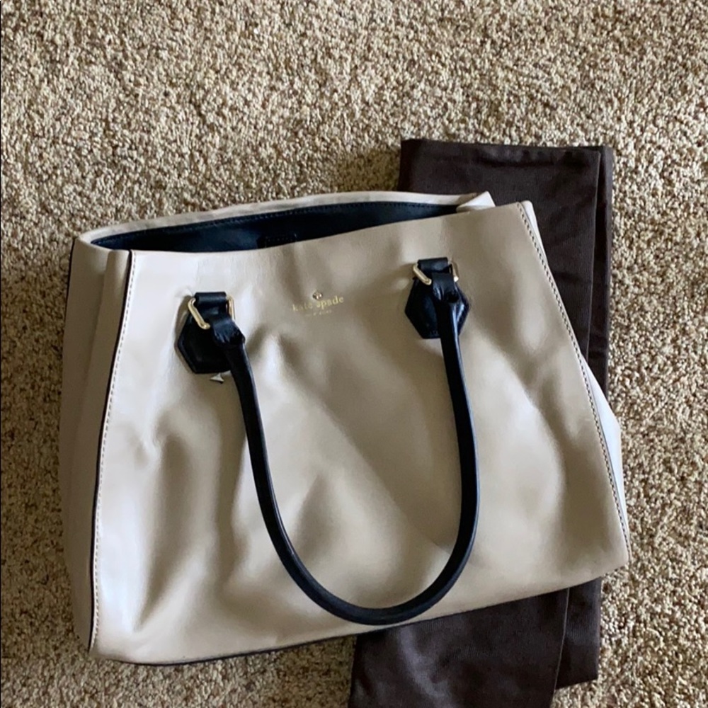 Kate Spade- Cream Shoulder Purse
